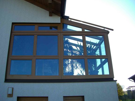 Wintergarten - Dachverglasung Glaserei Hoferichter